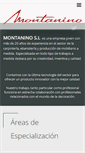 Mobile Screenshot of montanino.es